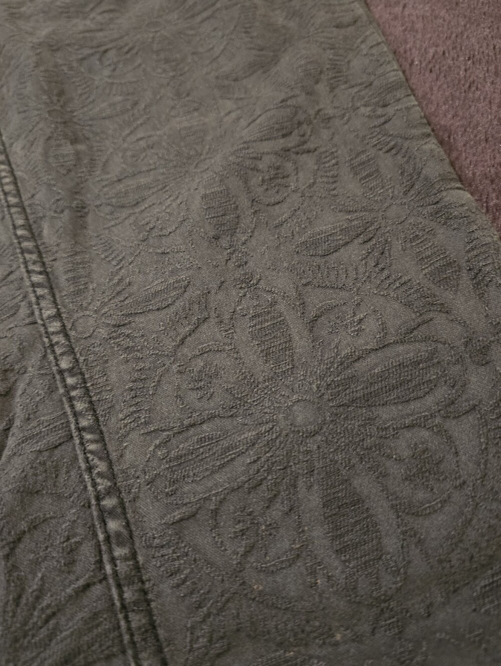 Pilcro High Rise Skinny Damask Pattern - Picture 3 of 5